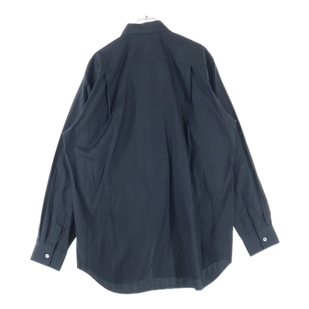PLAY COMME des GARCONS(プレイコムデギャルソン) 23SS AD2023 ハートロゴワッペン 長袖 シャツ ブラック AZ-B004