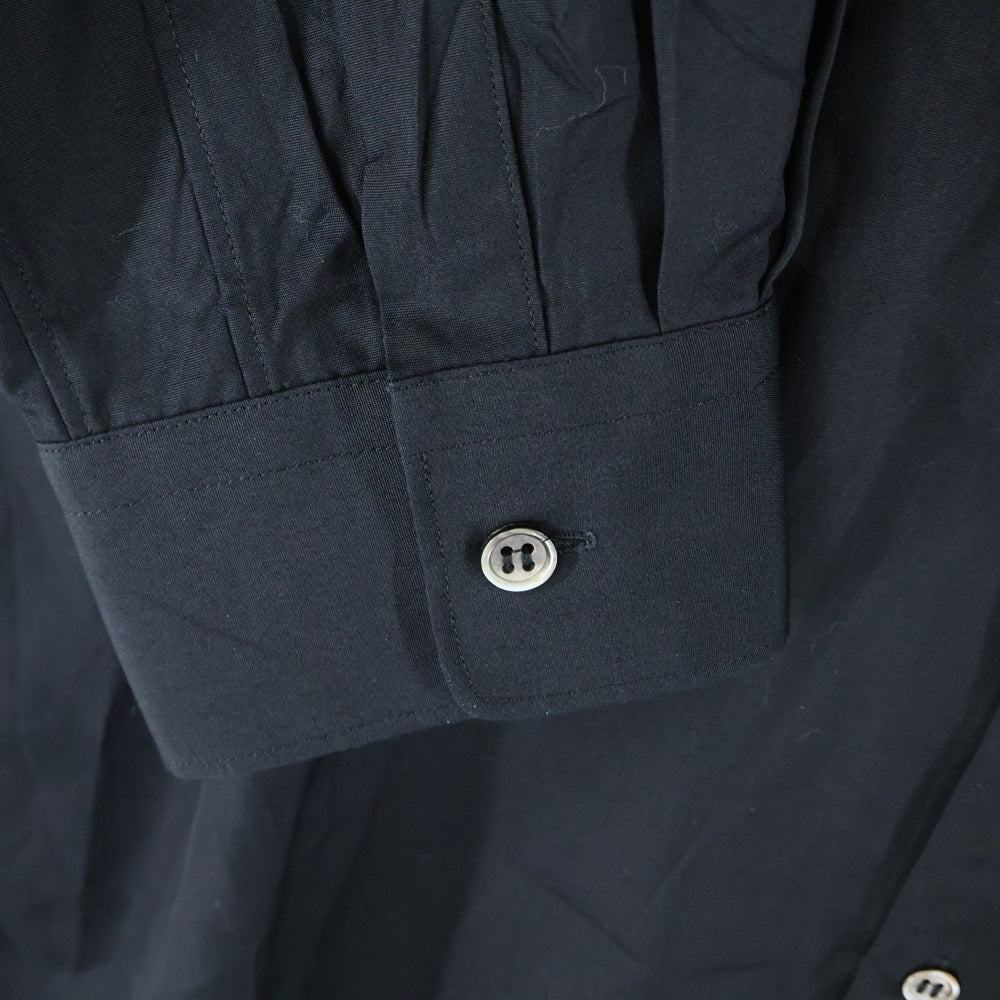 PLAY COMME des GARCONS(プレイコムデギャルソン) 23SS AD2023 ハートロゴワッペン 長袖 シャツ ブラック AZ-B004
