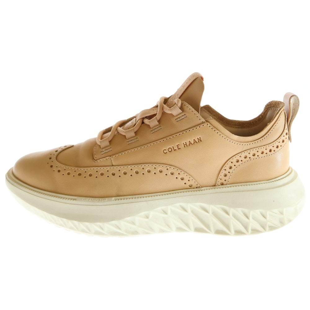 COLE HAAN(コール ハーン) ゼログランド レザー ローカットスニーカー ベージュ C37322