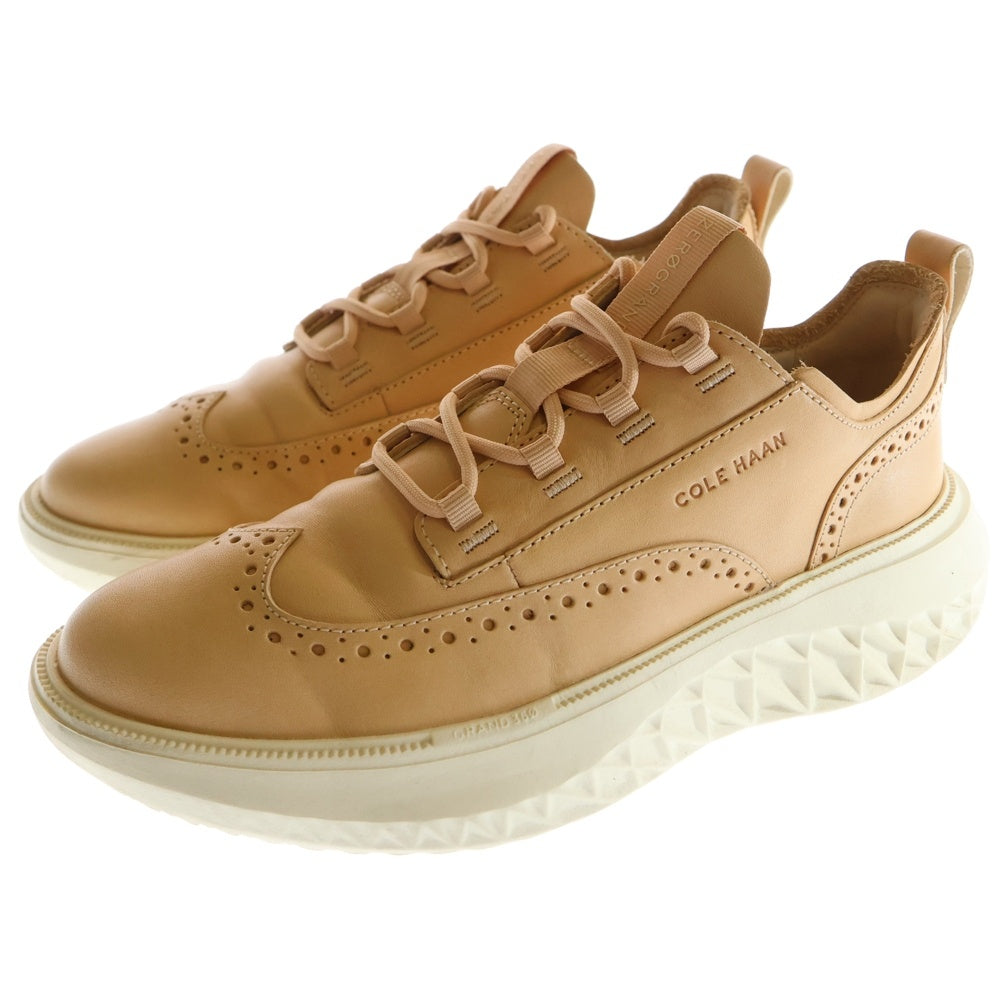 COLE HAAN(コール ハーン) ゼログランド レザー ローカットスニーカー ベージュ C37322