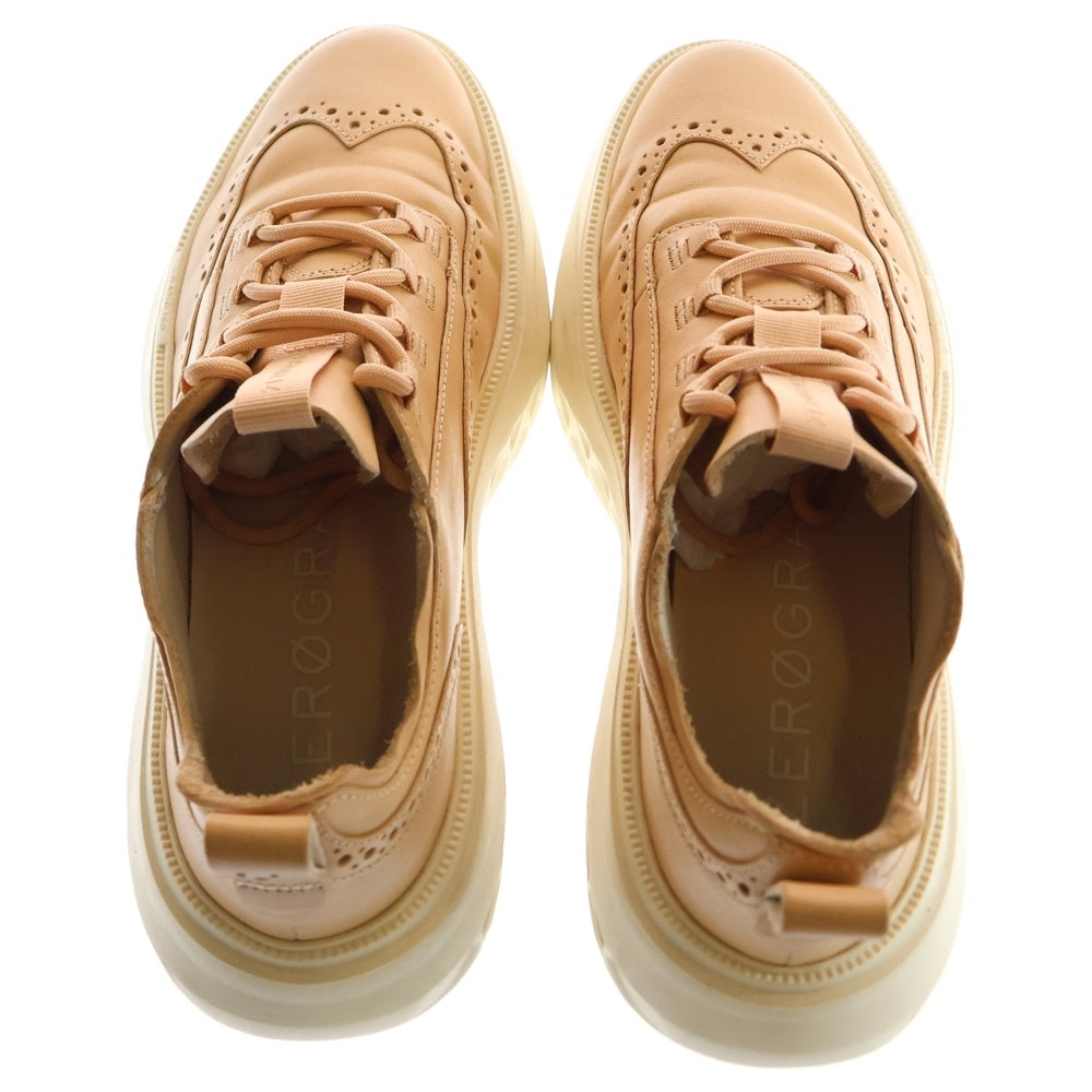 COLE HAAN(コール ハーン) ゼログランド レザー ローカットスニーカー ベージュ C37322