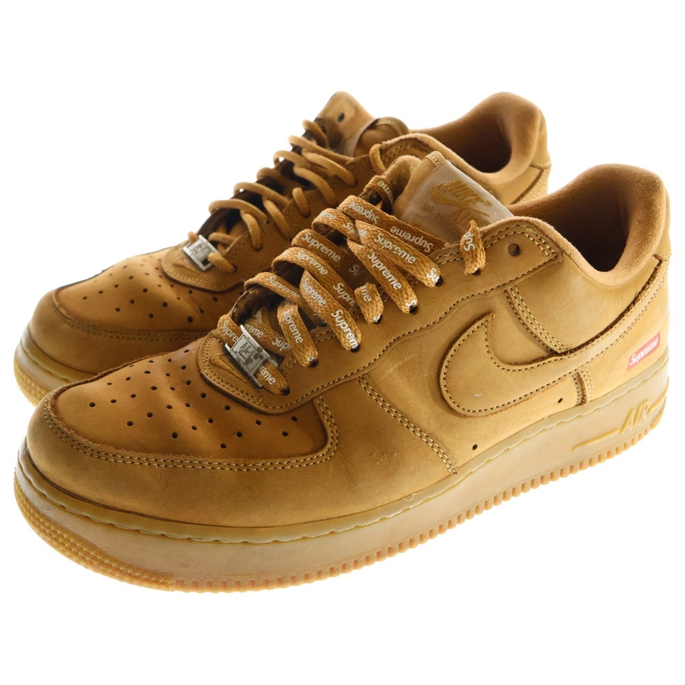 NIKE(ナイキ) ×SUPREME AIR FORCE 1 LOW シュプリーム エアフォース1 ローカットスニーカー ブラウン US9/2cm DN1555-200
