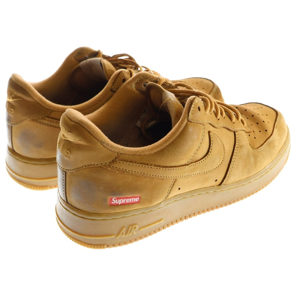 NIKE(ナイキ) ×SUPREME AIR FORCE 1 LOW シュプリーム エアフォース1 ローカットスニーカー ブラウン US9/2cm DN1555-200