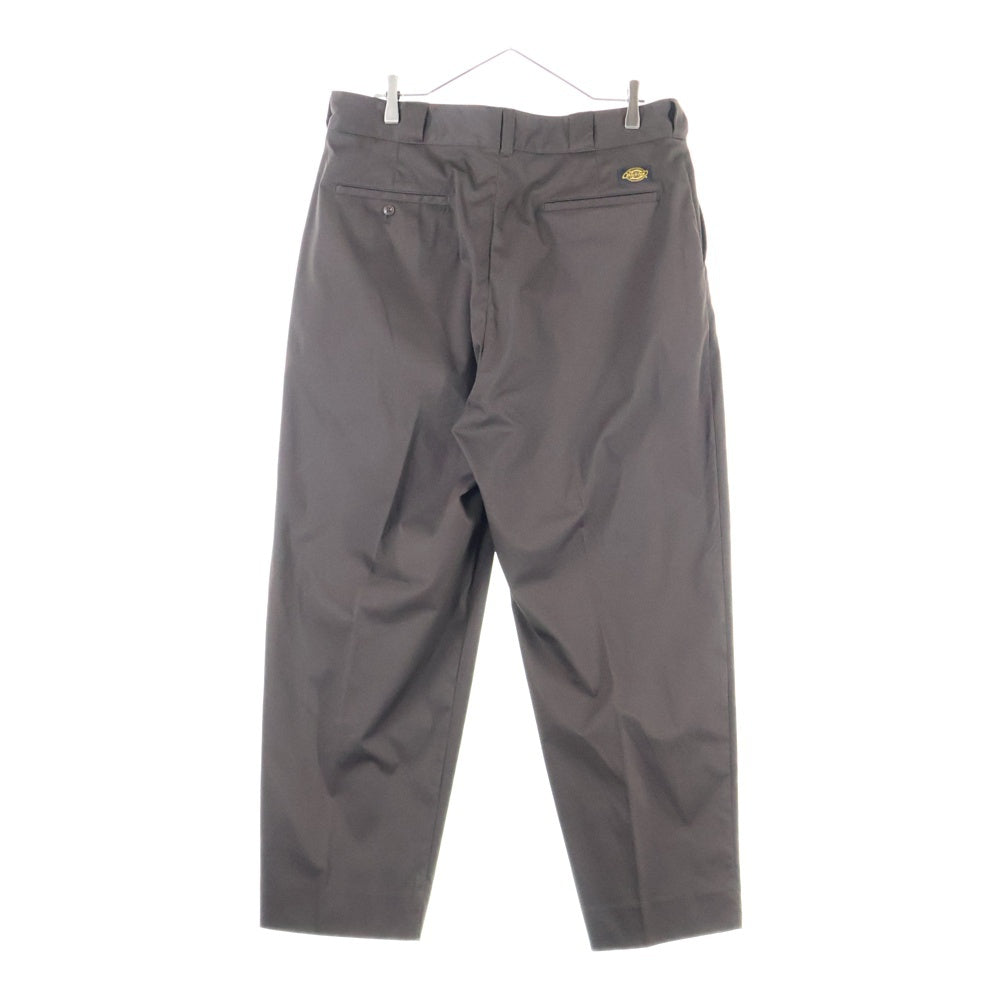 Dickies(ディッキーズ) 25SS ×TRIPSTER トリップスター 4B テーラードジャケット スラックス ロングパンツ ワーク セットアップスーツ ブラウン 251M10BM01/251M40BM01