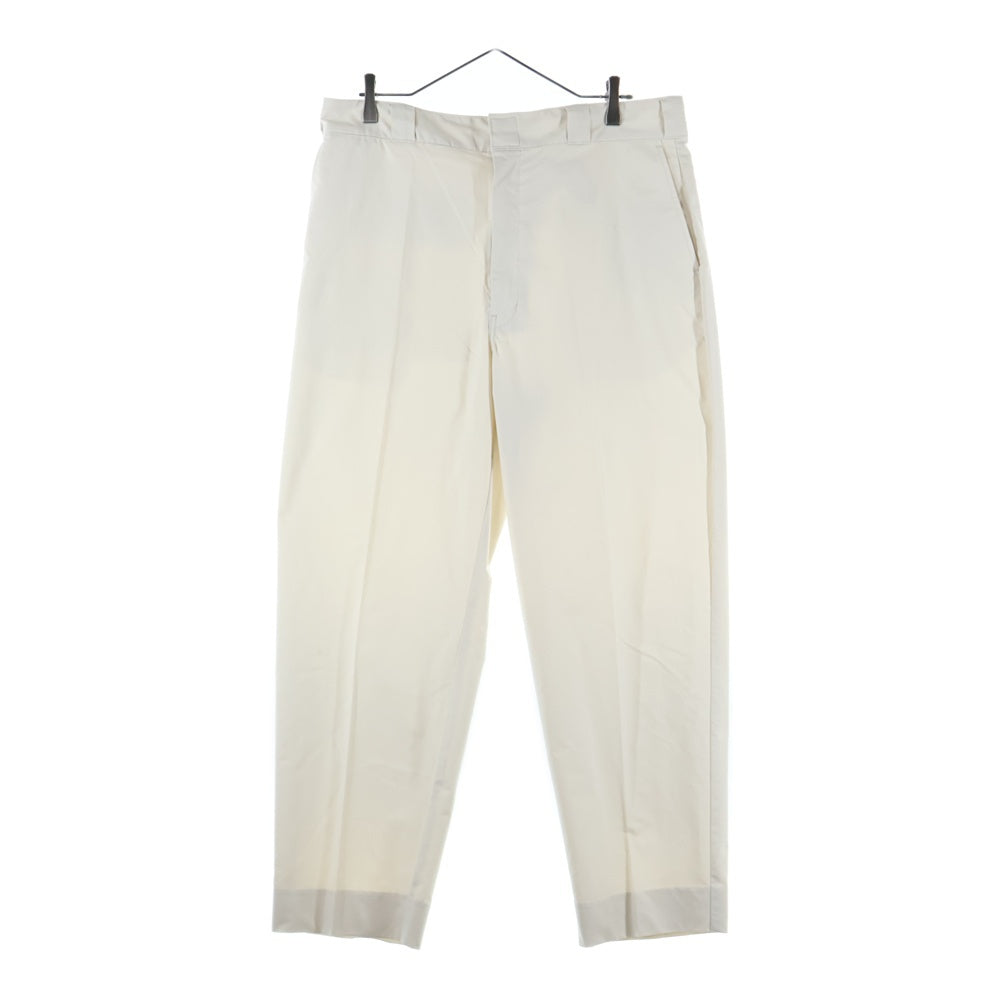 Dickies(ディッキーズ) 24SS ×TRIPSTER トリップスター 4B テーラードジャケット スラックス ロングパンツ ワーク セットアップスーツ ホワイト 241M10BM01/241M40BM01