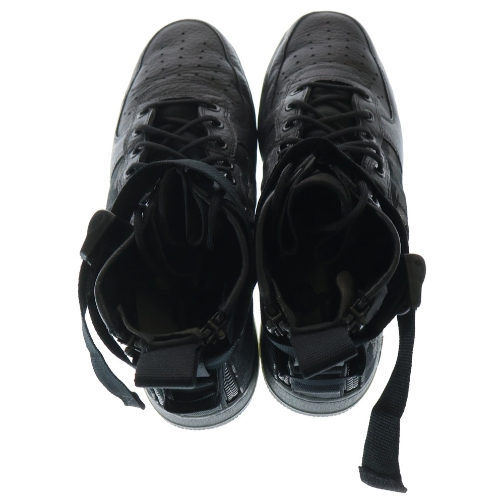 NIKE(ナイキ) SF AIR FORCE 1 MID QS エアフォース1 カモ柄 ミッドカットスニーカー ブラック US11/29cm AA7345-001