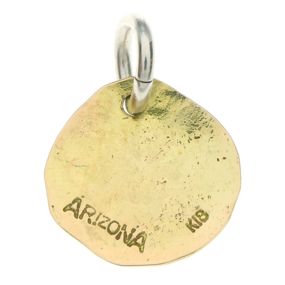 ARIZONA FREEDOM(アリゾナフリーダム) K18 T-126D 全金メタル ペンダントトップ ゴールド
