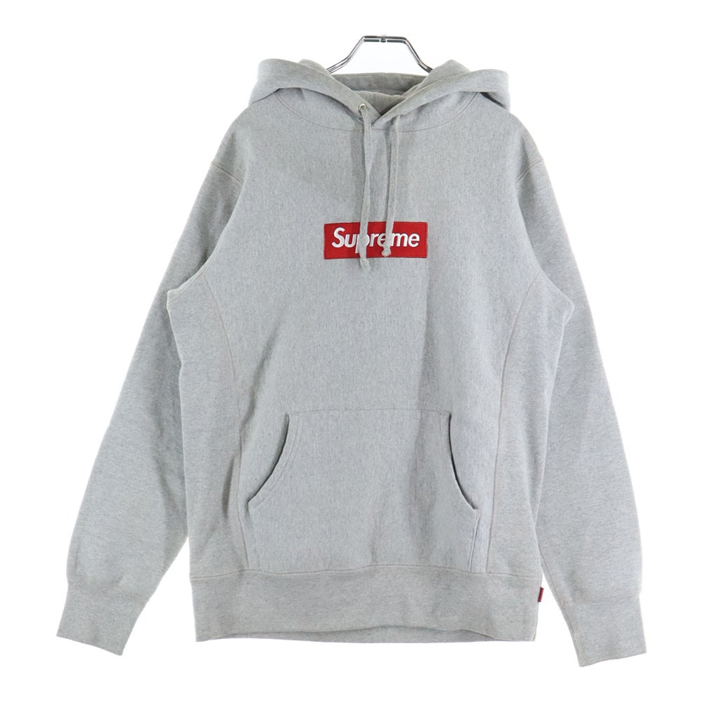 SUPREME(シュプリーム) 16AW Box Logo Hooded Sweatshirt ボックスロゴ スウェット プルオーバーパーカー グレー