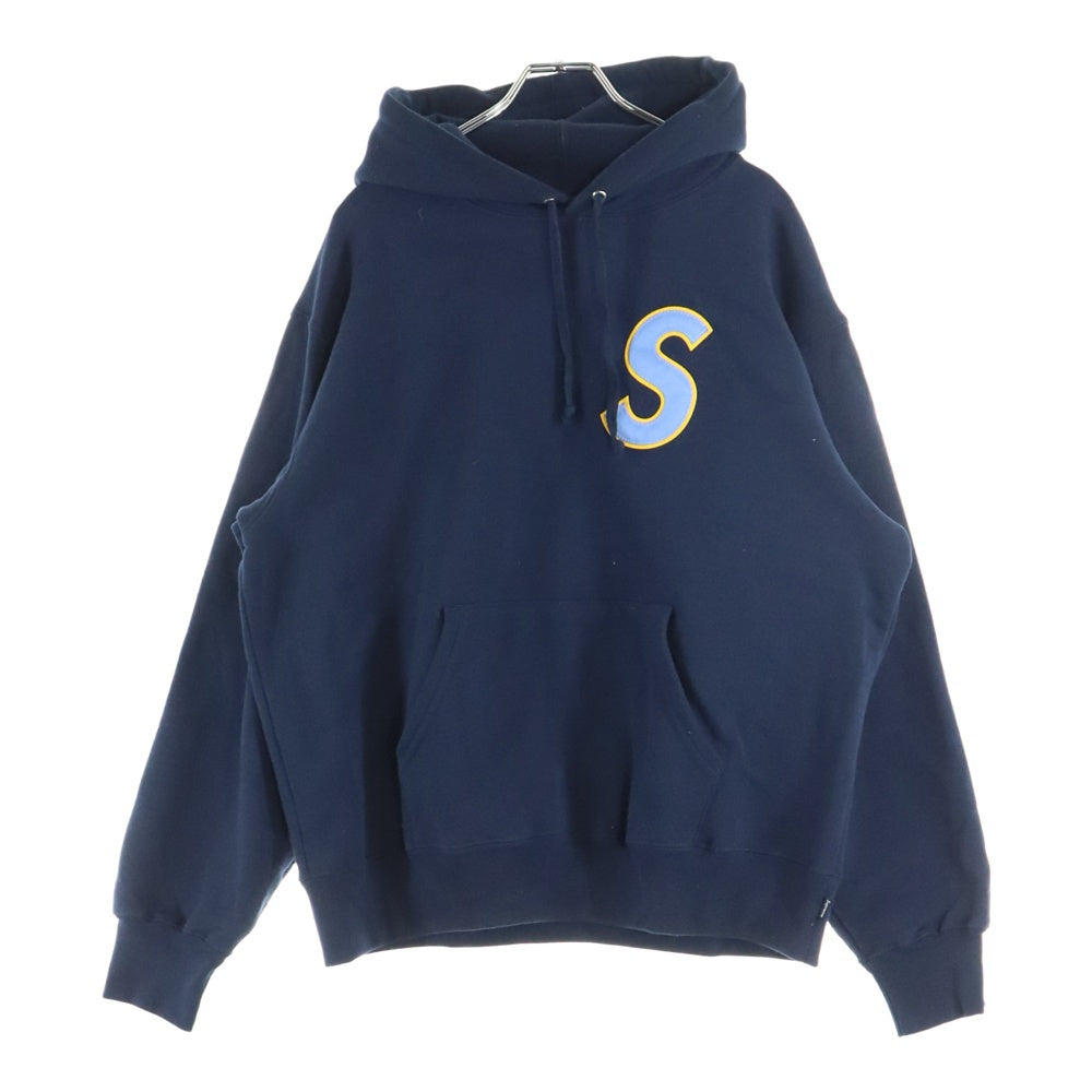 SUPREME(シュプリーム) S Logo Hooded Sweatshirt Sロゴ プルオーバーパーカー スウェットフーディ ネイビー