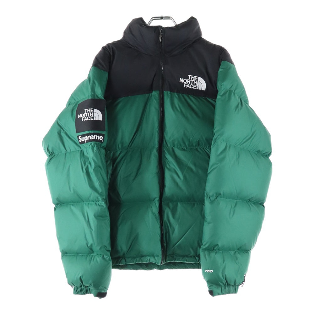SUPREME(シュプリーム) 24AW ×THE NORTH FACE NUPTSE JACKET ND52402I ノースフェイス ヌプシ ジップアップ ダウンジャケット グリーン
