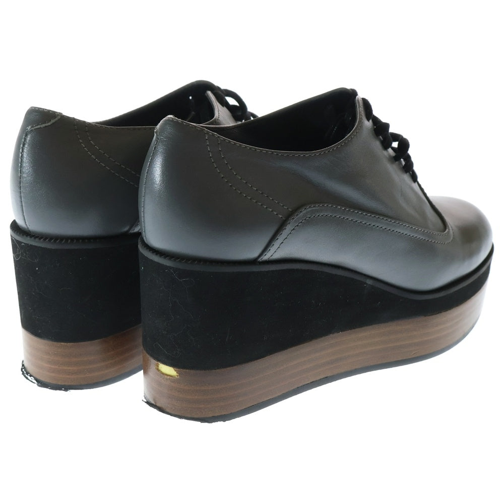 JIL SANDER NAVY(ジルサンダーネイビー) ウェッジソール パンプス グレー レディース
