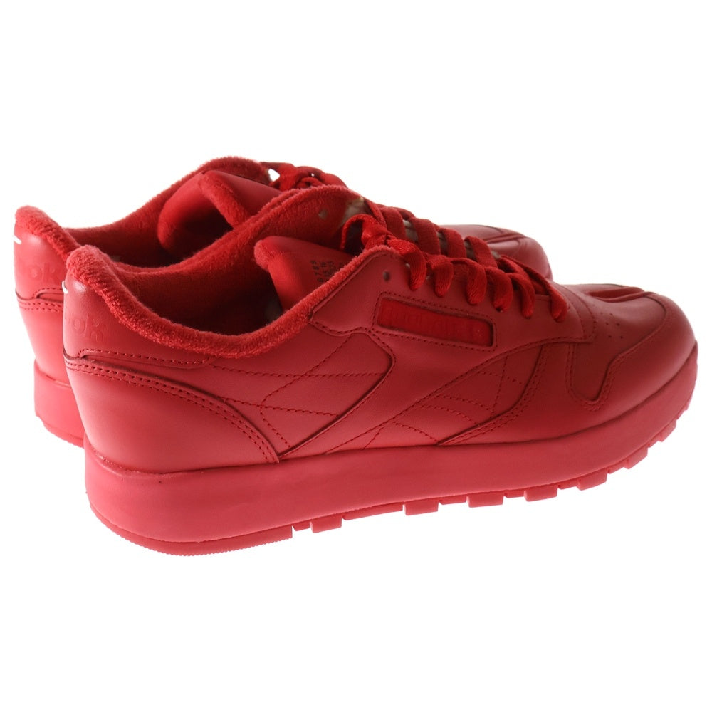 Maison Martin Margiela(メゾンマルタンマルジェラ) ×Reebok Classic Leather Tabi リーボック 足袋スニーカー レッド US9/27cm H04866