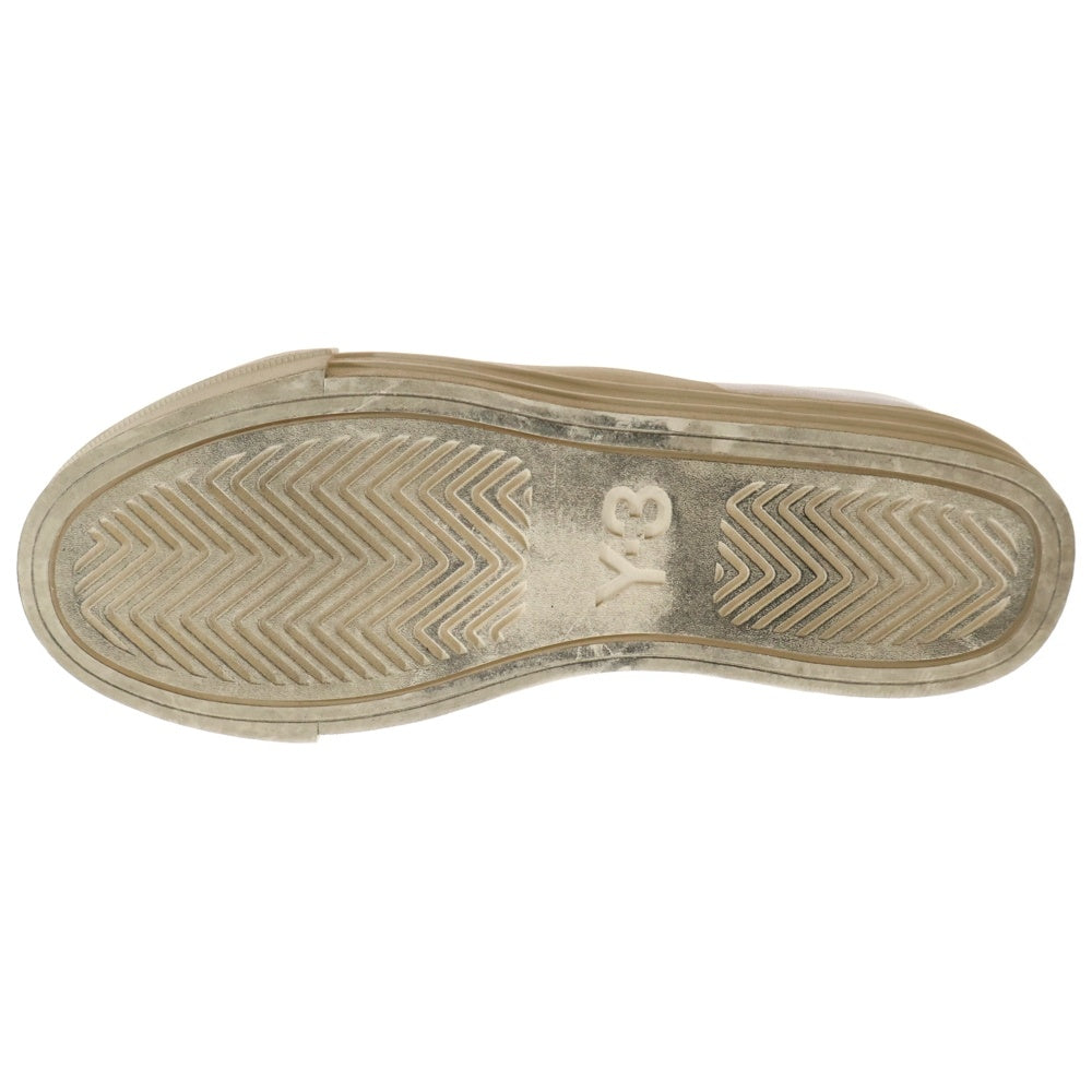 Y-3(ワイスリー) YUBEN LOW ユベン ローカット レザースニーカー ホワイト US8/26cm FX0565