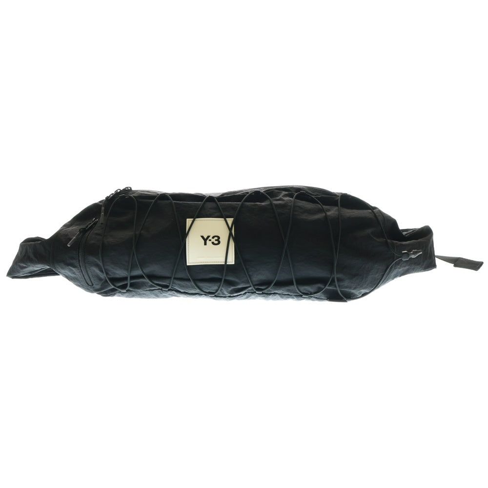 Y-3(ワイスリー) CROSSBODY SLING BAG クロスボディスリングバッグベルトバッグ ブラック HA6522