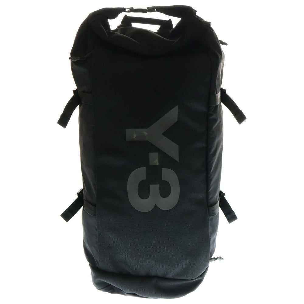 Y-3(ワイスリー) CLASSIC HYBRID DUFFEL ロゴプリント ダッフルバッグ ブラック