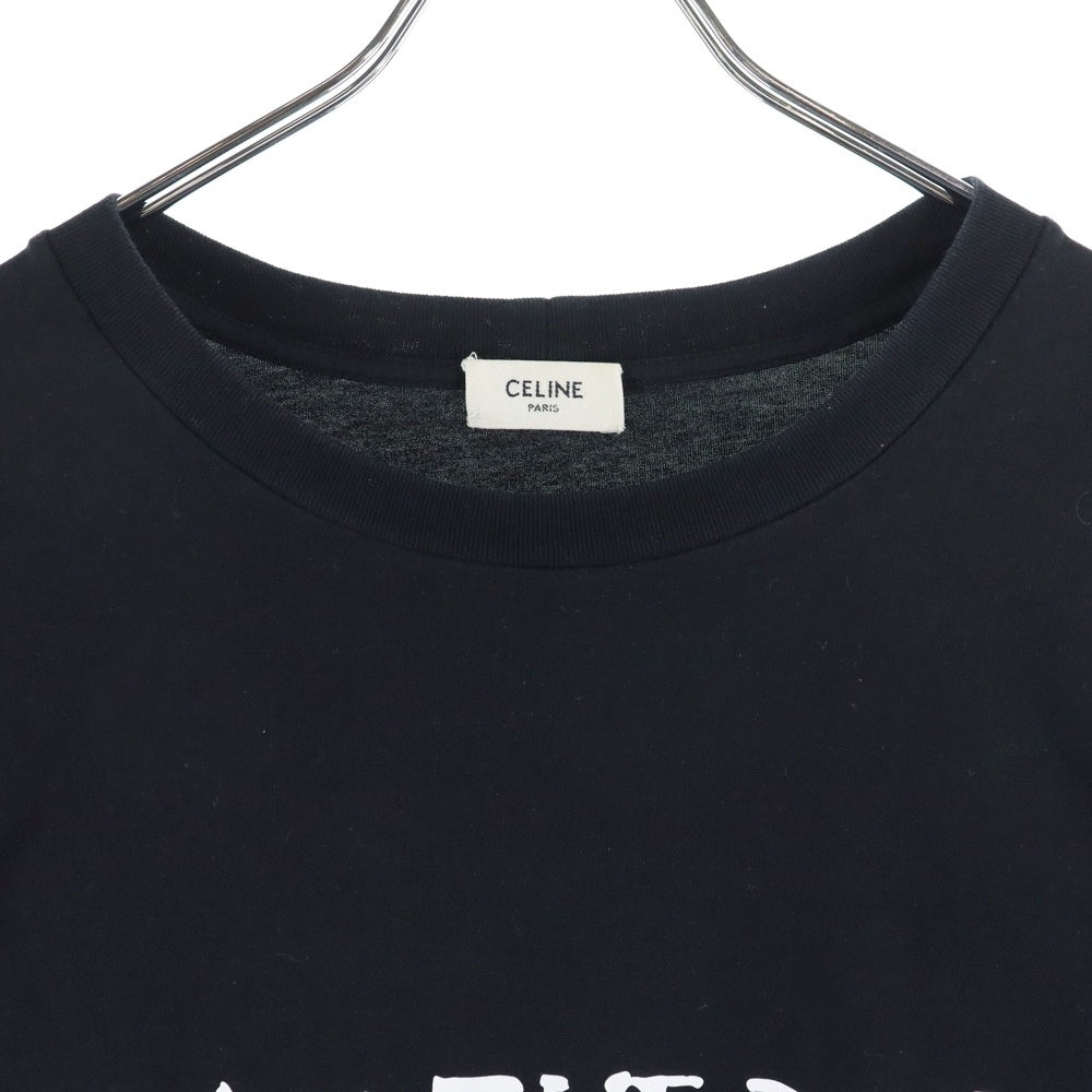 CELINE(セリーヌ) I AM THE BOY クルーネック半袖Tシャツ ブラック 2X44F671Q