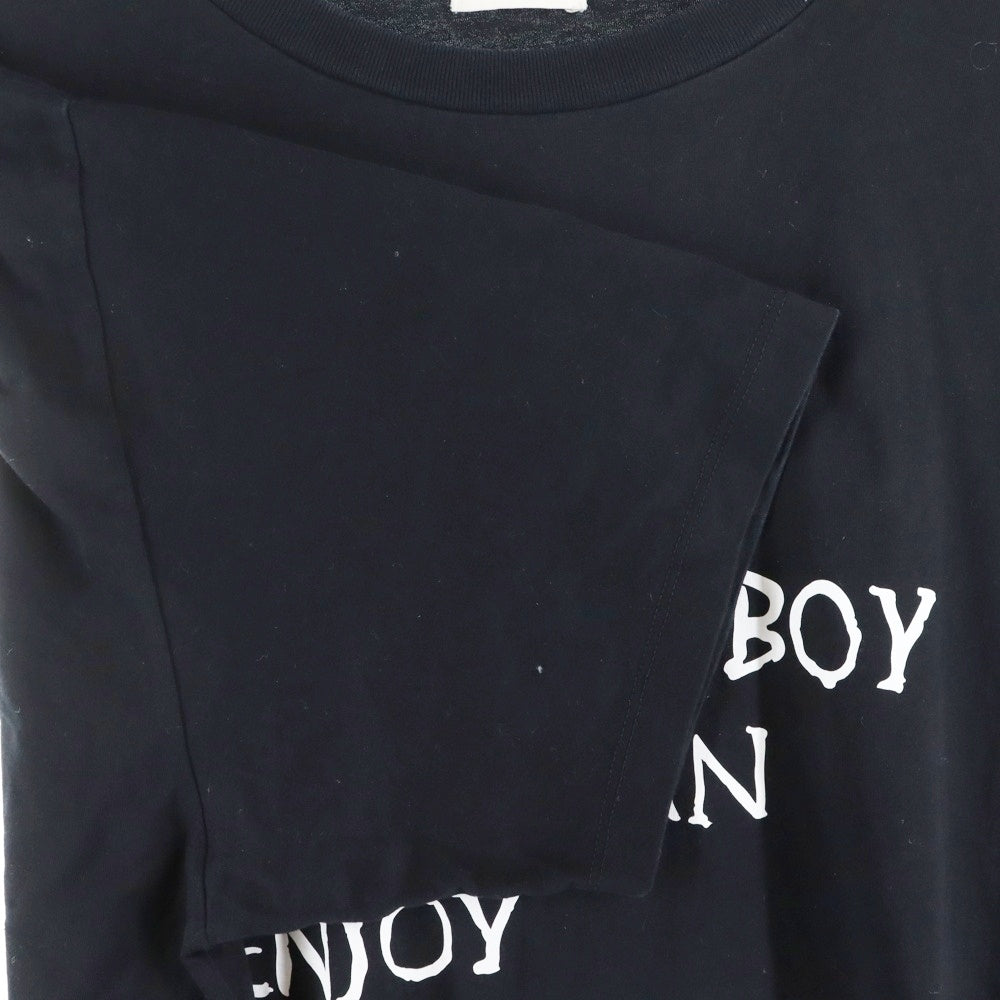 CELINE(セリーヌ) I AM THE BOY クルーネック半袖Tシャツ ブラック 2X44F671Q