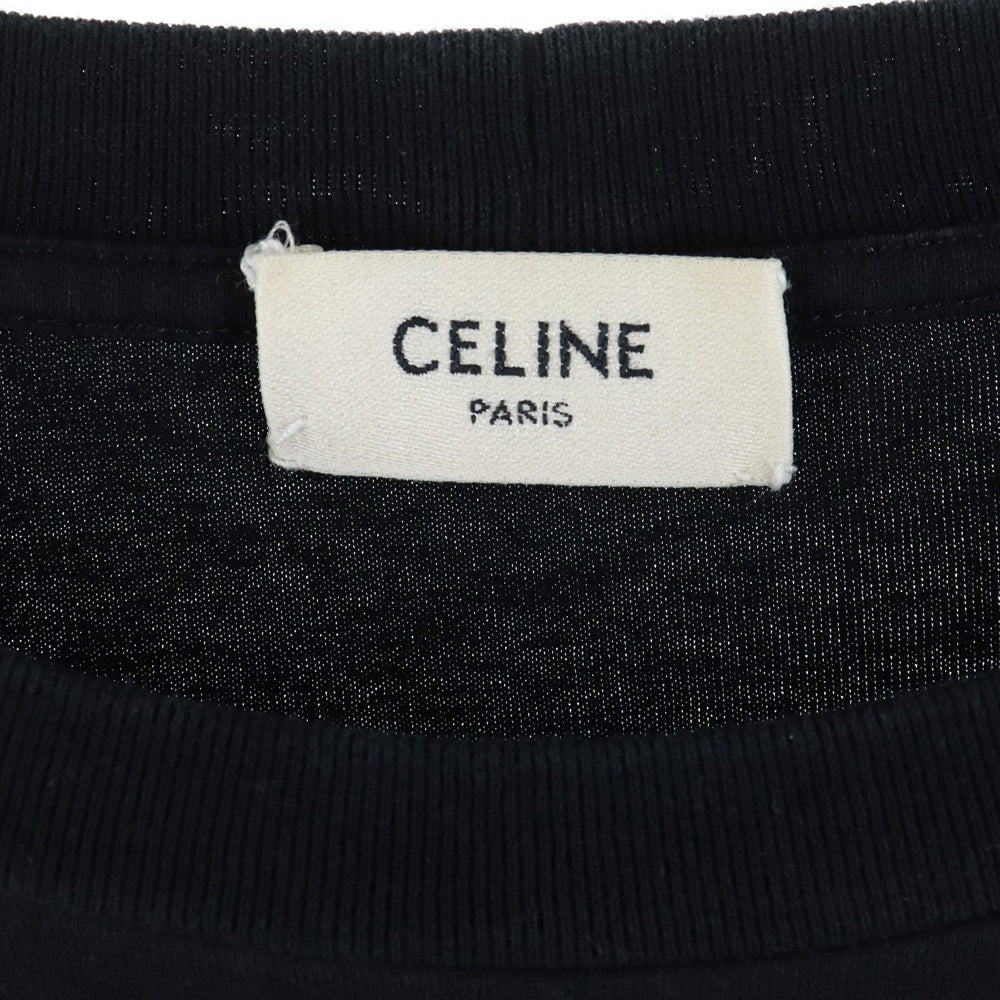 CELINE(セリーヌ) I AM THE BOY クルーネック半袖Tシャツ ブラック 2X44F671Q