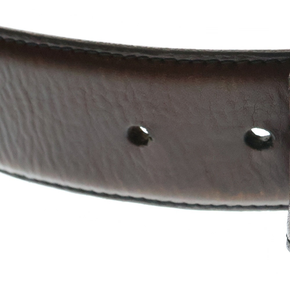 CHROME HEARTS(クロムハーツ) 1.5 STRAP 1.5inch フローラルリベッツ レザーベルト ブラウン