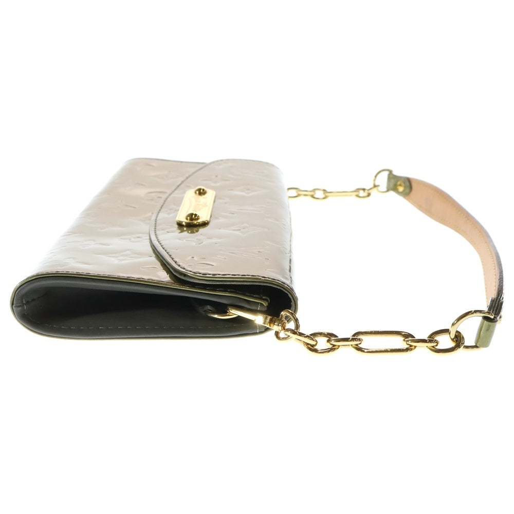 LOUIS VUITTON(ルイヴィトン) サンセット ブルーバード モノグラムヴェルニ アマラント ショルダーバッグ ゴールド レディース TH5019