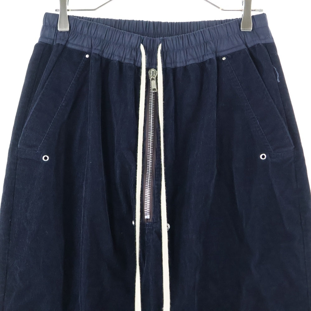 Rick Owens(リックオウエンス) 20AW PERFORMA BELA パフォーマベラ コーデュロイカーゴパンツ ブラック RU20F3363-CW