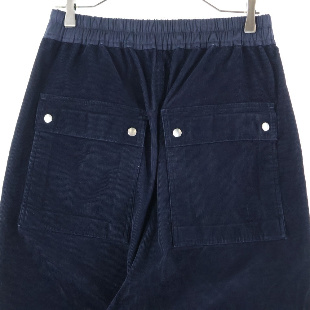 Rick Owens(リックオウエンス) 20AW PERFORMA BELA パフォーマベラ コーデュロイカーゴパンツ ブラック RU20F3363-CW