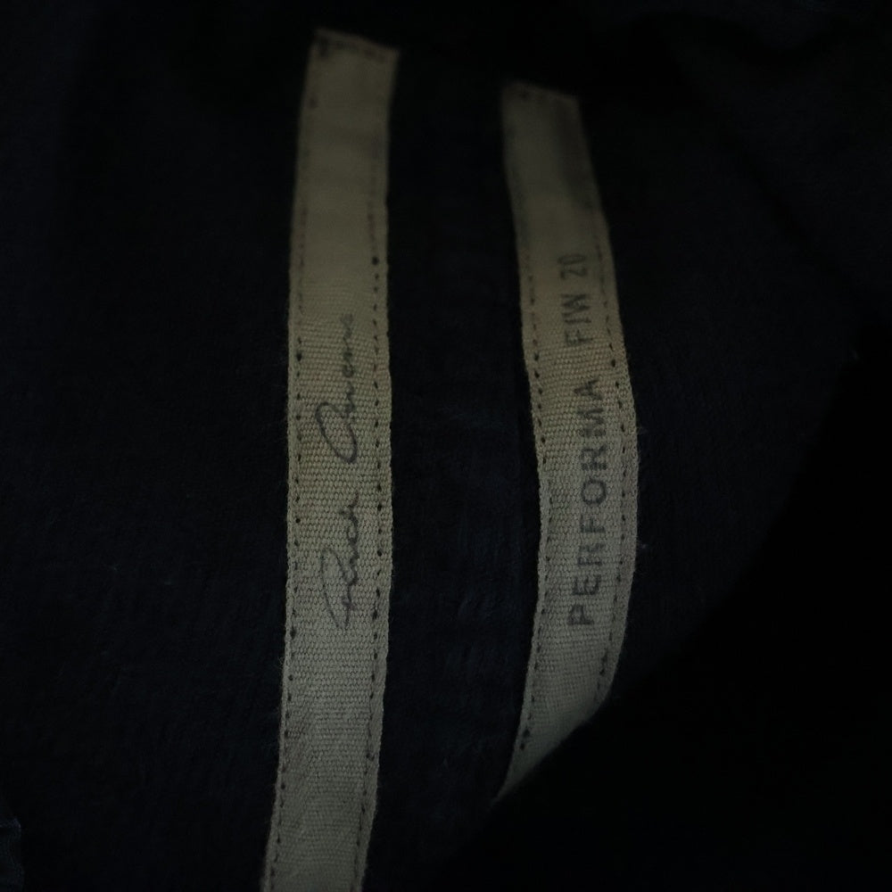 Rick Owens(リックオウエンス) 20AW PERFORMA BELA パフォーマベラ コーデュロイカーゴパンツ ブラック RU20F3363-CW