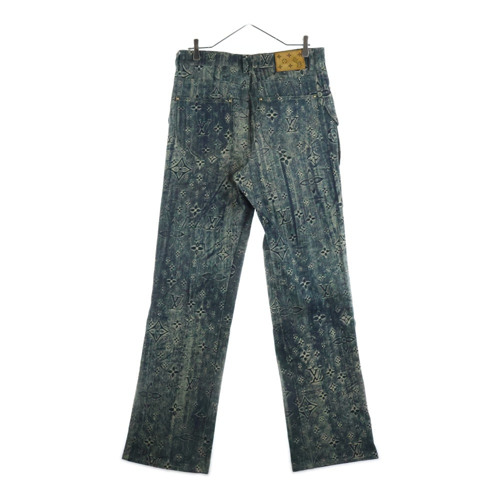 LOUIS VUITTON(ルイヴィトン) 23SS モノグラム テーラード デニムパンツ インディゴ RM2319 TC6 HOD02W