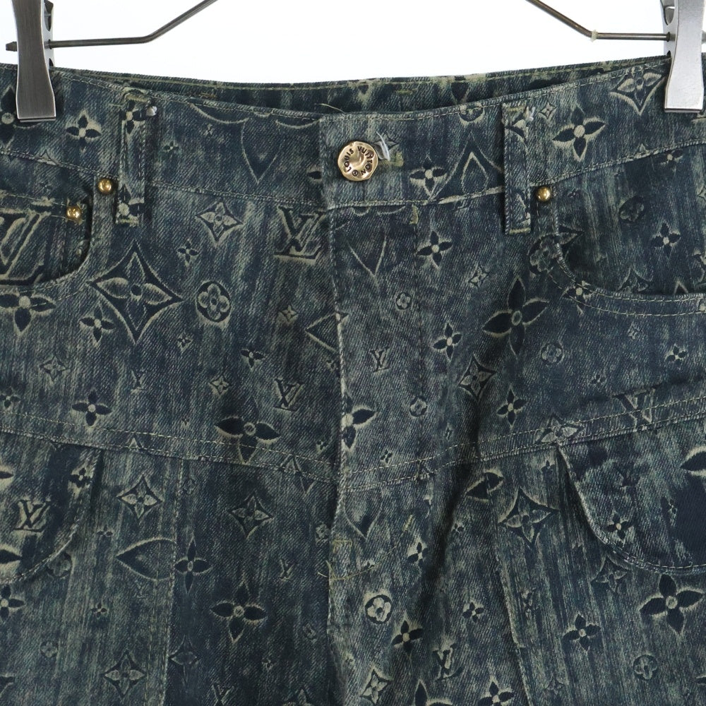 LOUIS VUITTON(ルイヴィトン) 23SS モノグラム テーラード デニムパンツ インディゴ RM2319 TC6 HOD02W