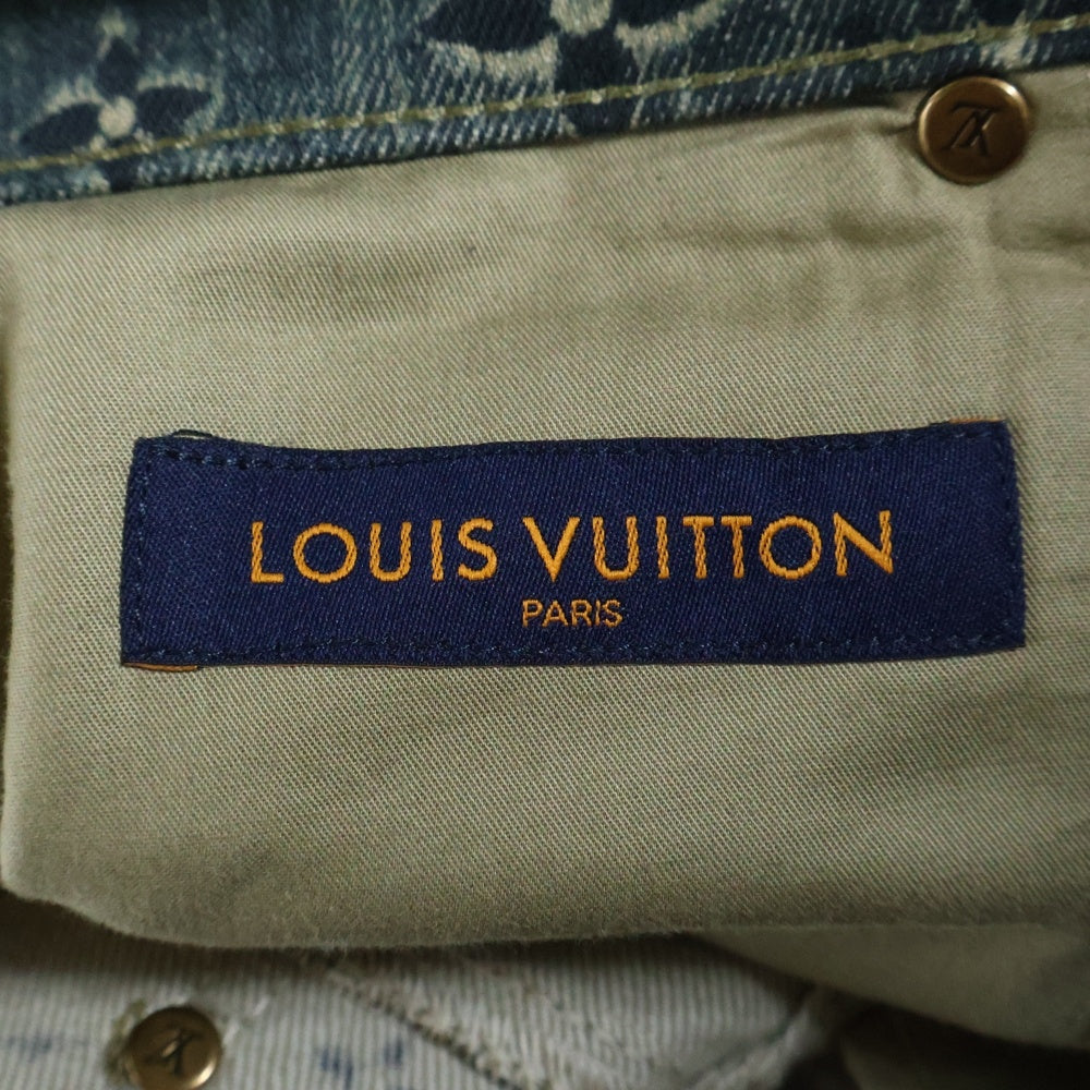 LOUIS VUITTON(ルイヴィトン) 23SS モノグラム テーラード デニムパンツ インディゴ RM2319 TC6 HOD02W
