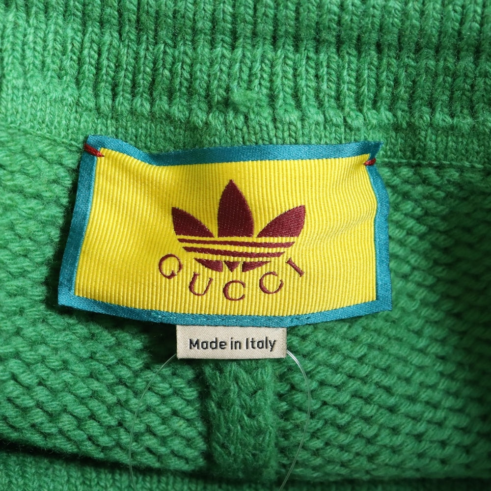 GUCCI(グッチ) ×adidas Knit Pants アディダス サイドライン ニット パンツ グリーン 723080