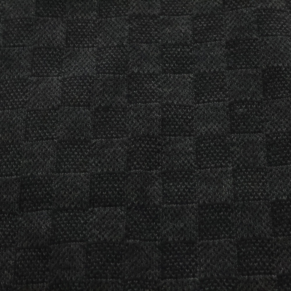 LOUIS VUITTON(ルイヴィトン) エシャルプ プティ ダミエ グラフィット ウール マフラー ブラック M70028