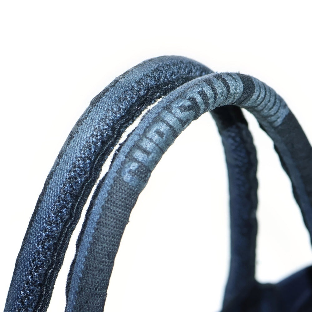 Christian Dior(クリスチャンディオール) BOOK TOTE MEDIUM CAMO ブックトート リゾートコレクション カモフラキャンバス トートバッグ レディース ネイビー