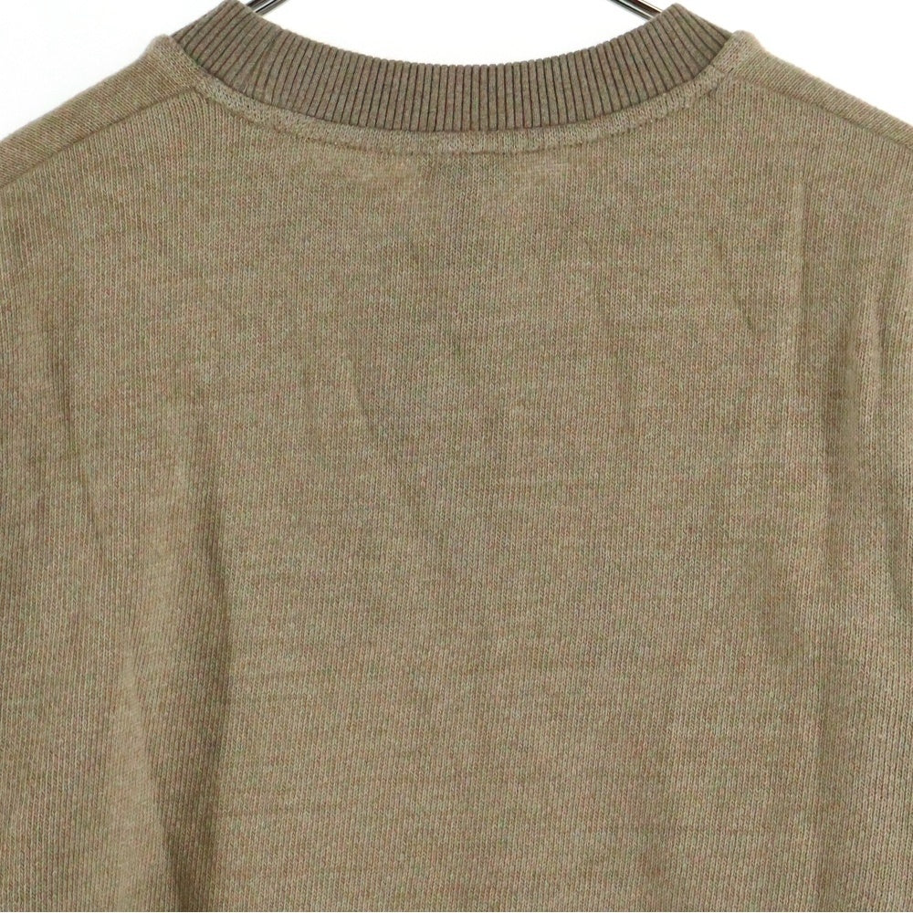 LOEWE(ロエベ) 18AW ロゴワッペン コットン ニット セーター ベージュ H6289260CR