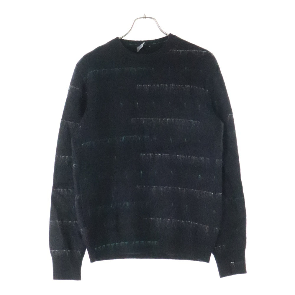 Dior HOMME(ディオールオム) 17AW ウール モヘヤ ニット セーター ブラック 733M646ZT317