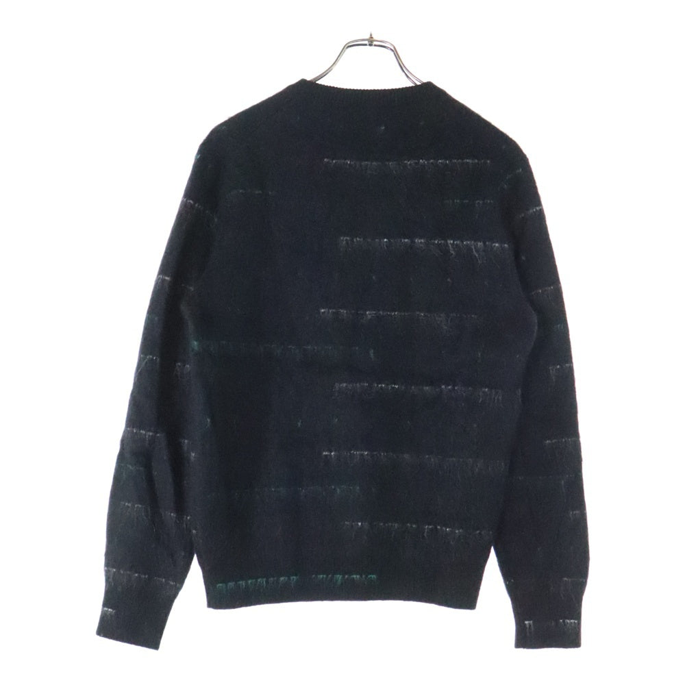 Dior HOMME(ディオールオム) 17AW ウール モヘヤ ニット セーター ブラック 733M646ZT317