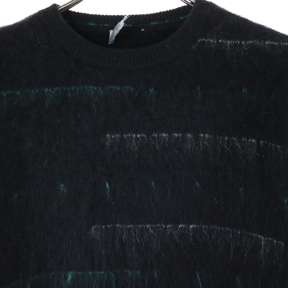 Dior HOMME(ディオールオム) 17AW ウール モヘヤ ニット セーター ブラック 733M646ZT317