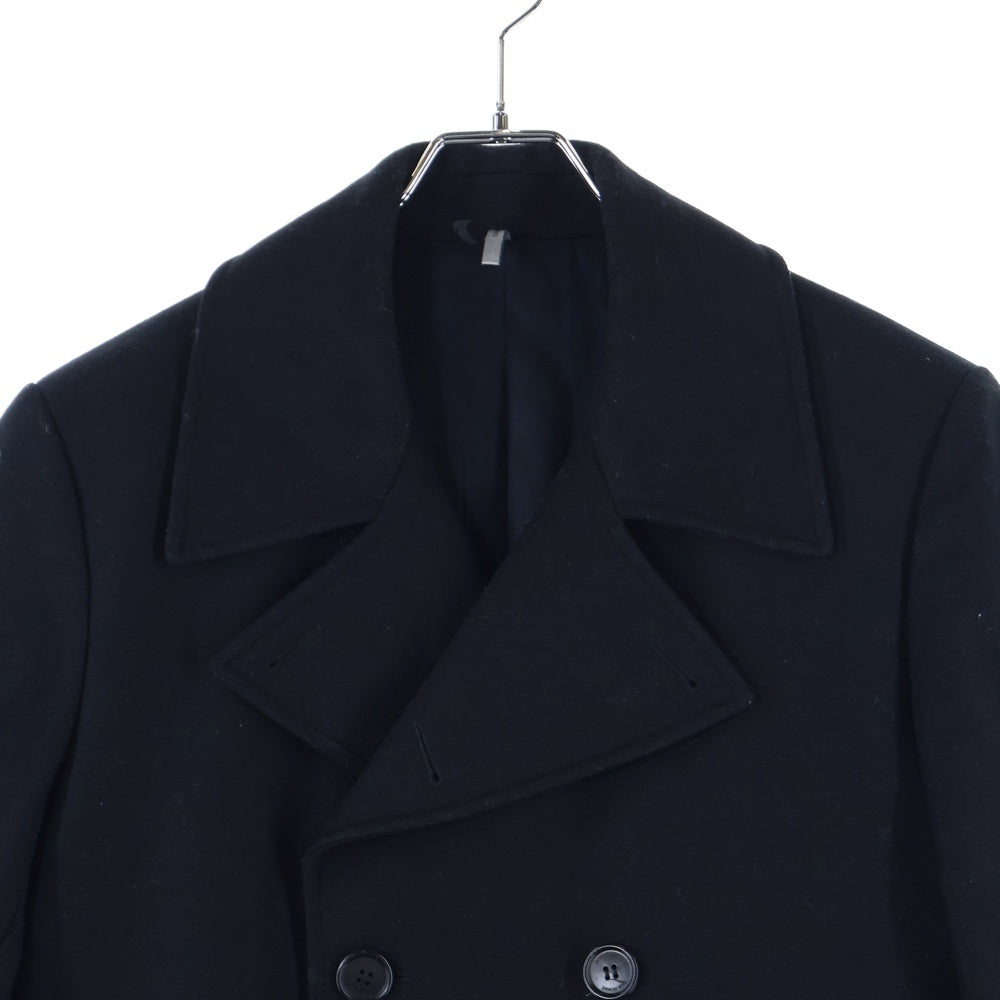 Dior HOMME(ディオールオム) 07AW エディ期 ダブルブレスト ウール ピーコート ブラック 333C306A2068
