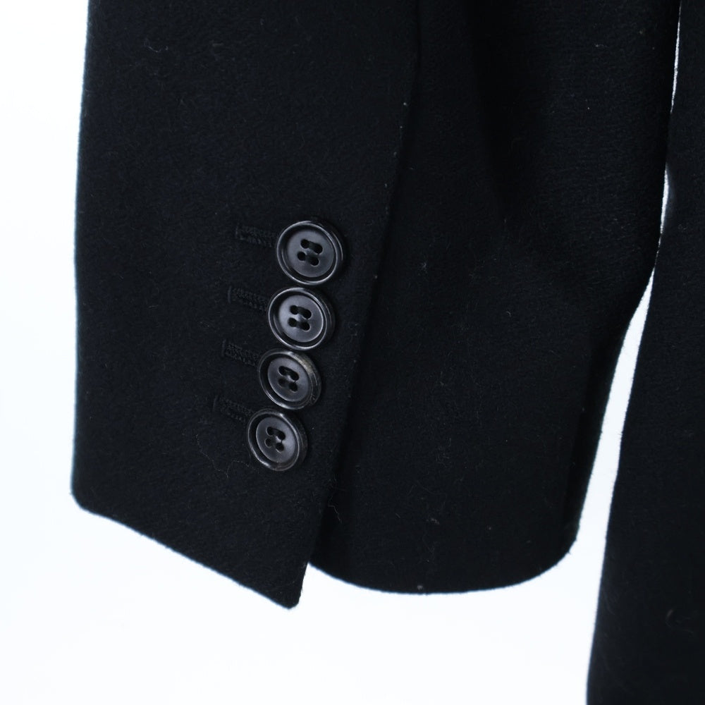 Dior HOMME(ディオールオム) 07AW エディ期 ダブルブレスト ウール ピーコート ブラック 333C306A2068