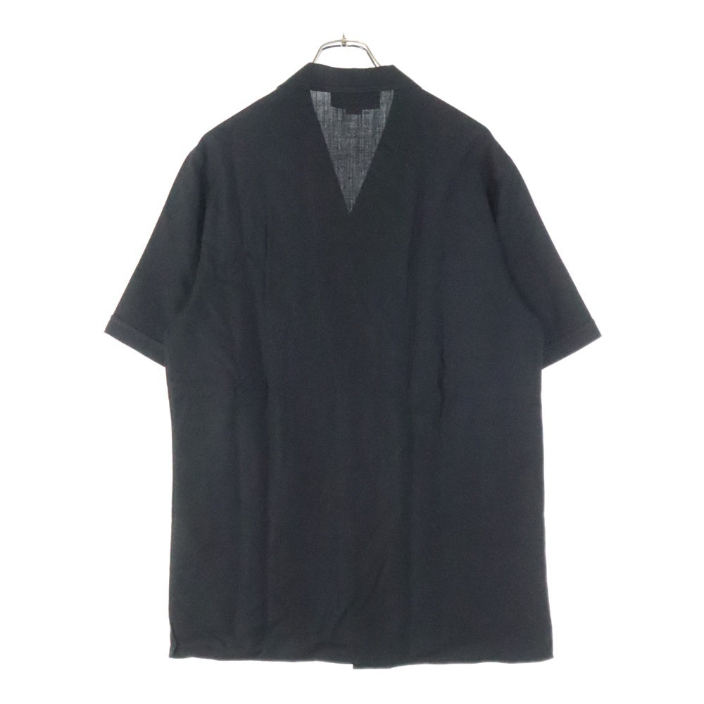 GUCCI(グッチ) 20SS Orgasmique Bowling Shirt レーヨン オープンカラー ボーリング 半袖シャツ ブラック 623169 ZADDU