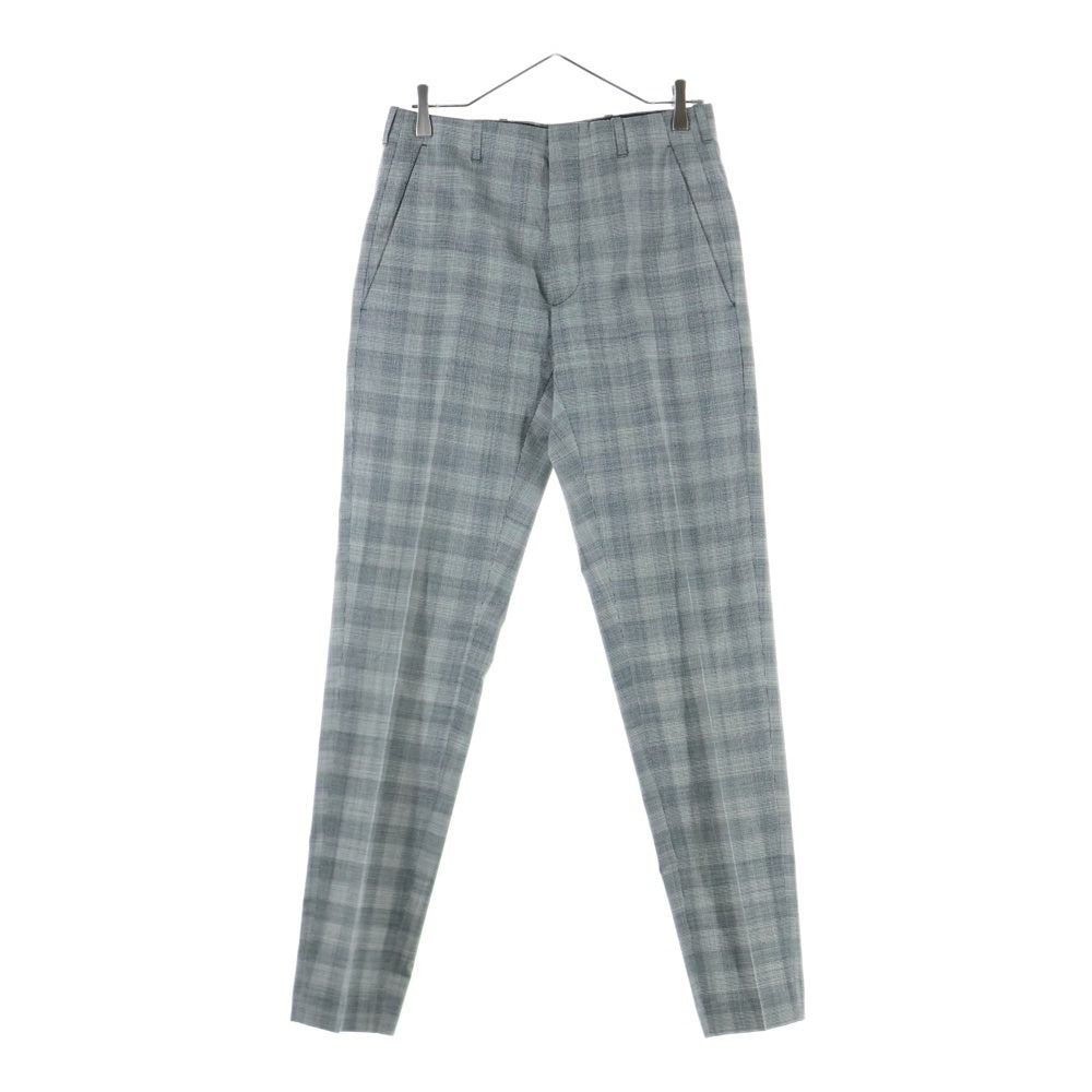 DIOR(ディオール) グレンチェック ロングパンツ スラックス グレー 923C129A4521