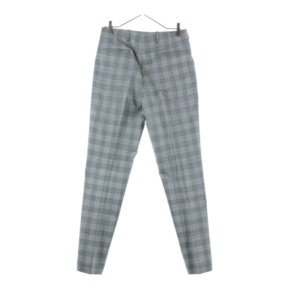 DIOR(ディオール) グレンチェック ロングパンツ スラックス グレー 923C129A4521