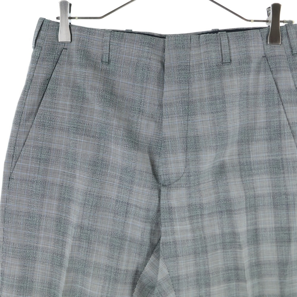 DIOR(ディオール) グレンチェック ロングパンツ スラックス グレー 923C129A4521
