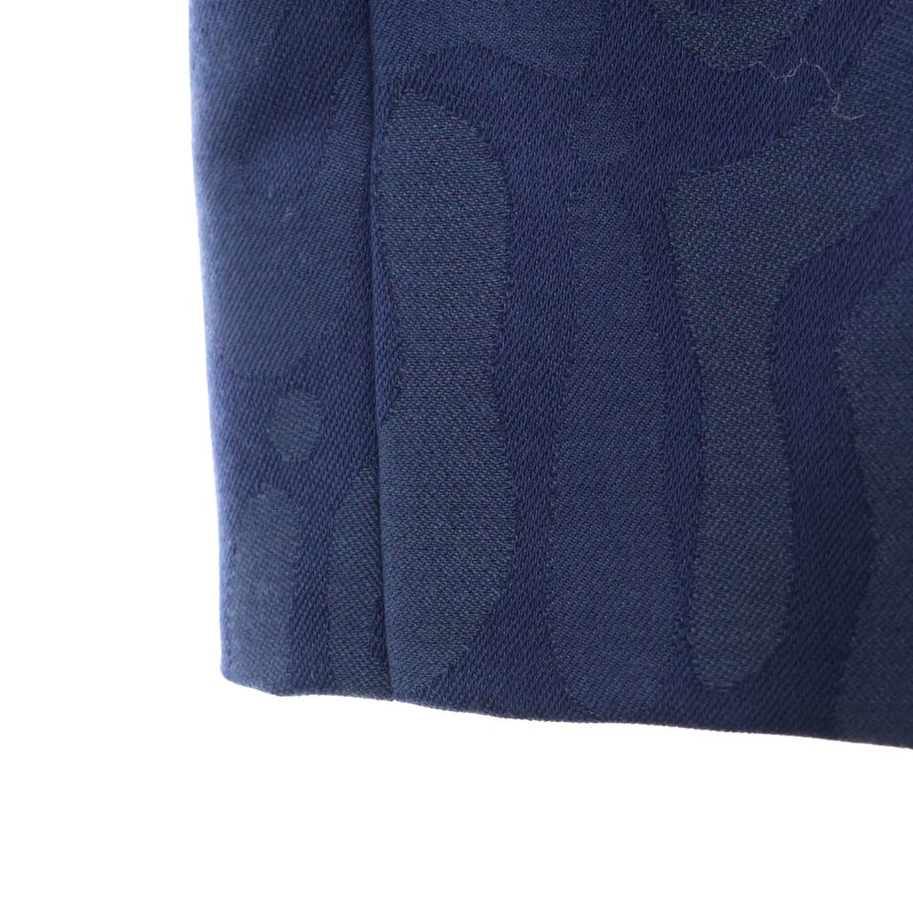LOUIS VUITTON(ルイヴィトン) 23SS レース ウール スラックスパンツ ネイビー RM231M S70 HOP08W