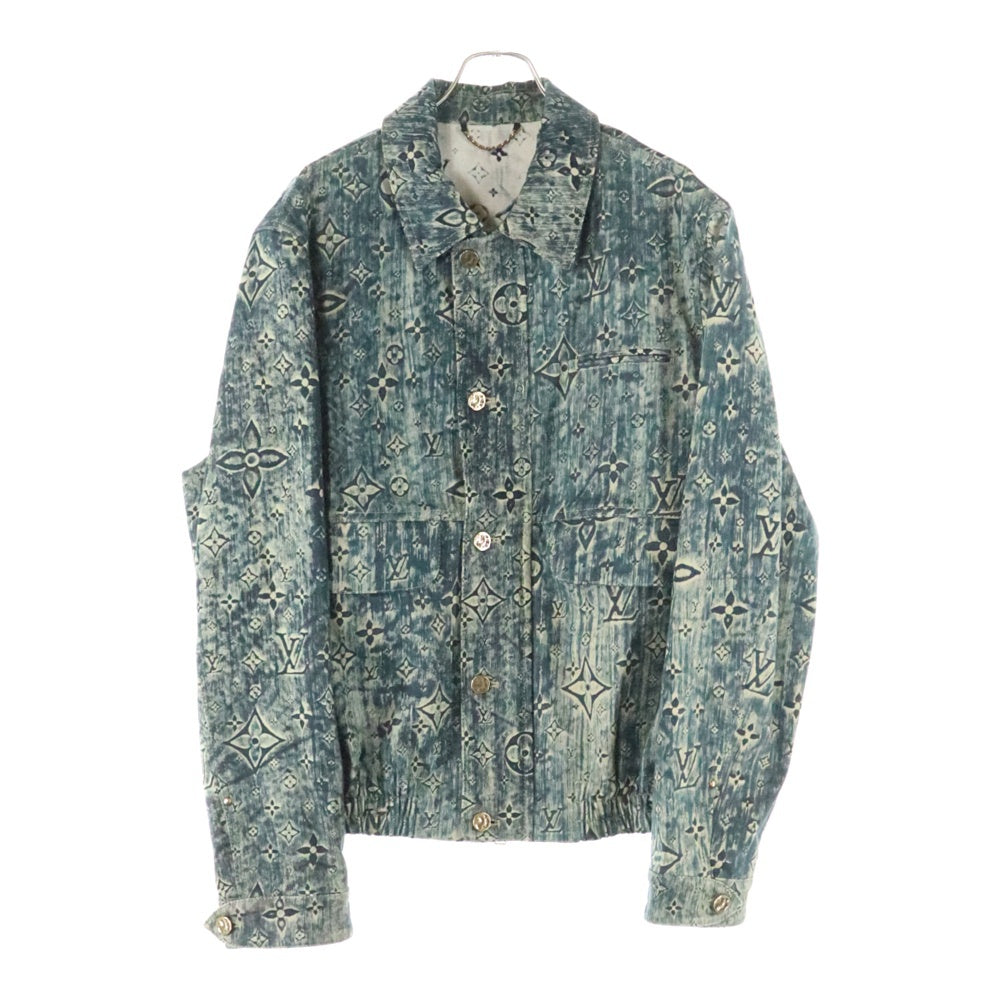 LOUIS VUITTON(ルイヴィトン) 23SS モノグラムデニムジャケット インディゴ 1AATFX RM2319 TC6 HOA02W