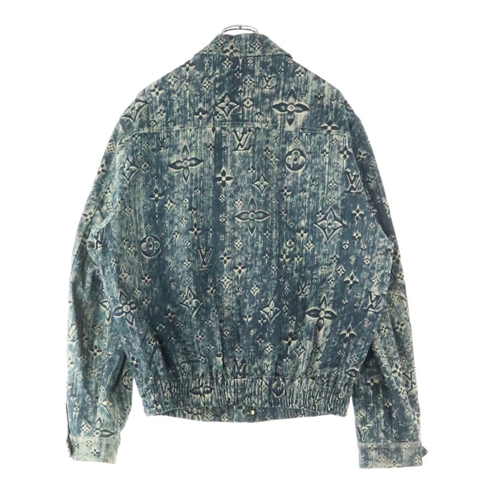 LOUIS VUITTON(ルイヴィトン) 23SS モノグラムデニムジャケット インディゴ 1AATFX RM2319 TC6 HOA02W