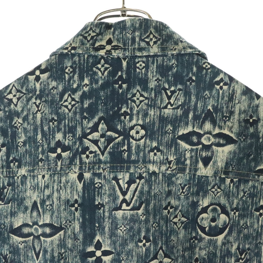 LOUIS VUITTON(ルイヴィトン) 23SS モノグラムデニムジャケット インディゴ 1AATFX RM2319 TC6 HOA02W