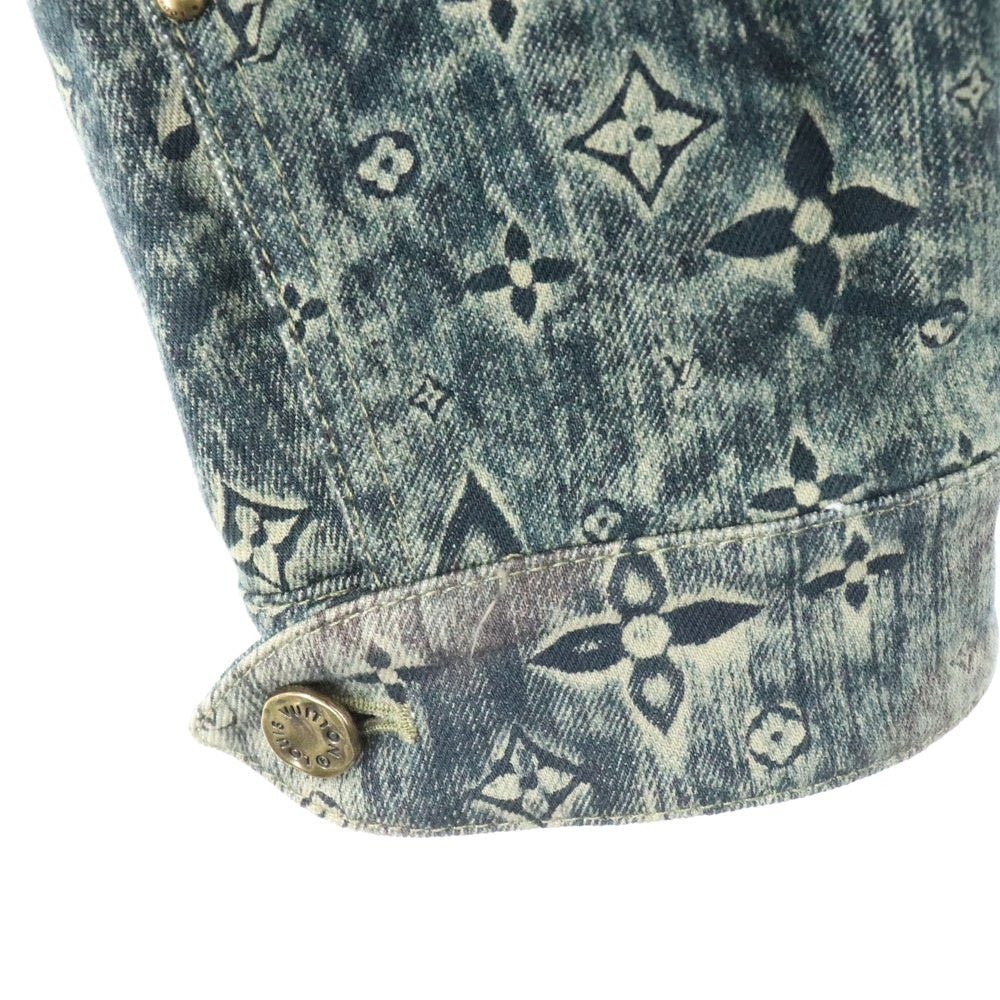 LOUIS VUITTON(ルイヴィトン) 23SS モノグラムデニムジャケット インディゴ 1AATFX RM2319 TC6 HOA02W