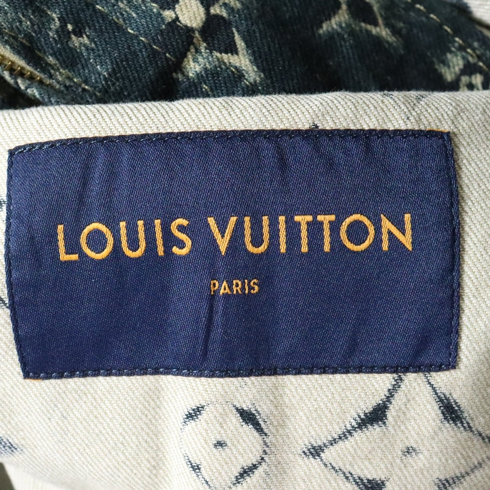 LOUIS VUITTON(ルイヴィトン) 23SS モノグラムデニムジャケット インディゴ 1AATFX RM2319 TC6 HOA02W