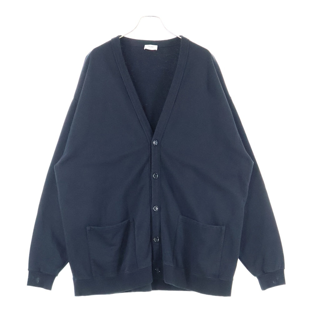 CELINE(セリーヌ) 22SS オーバーサイズ バックロゴプリント カーディガン ブラック 2Y672670Q
